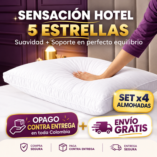 ¡ATENCIÓN! 🚨 🚨 ¡ Remate Total! Paga 1 y Lleva 4 Almohadas ! ™
