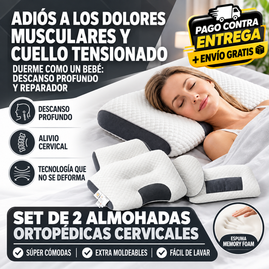 Almohada Ortopédica 3D