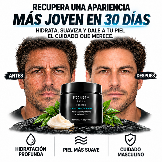 Dale a tu piel 30 días para notar la diferencia con Forge Skin ®
